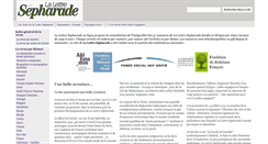 Desktop Screenshot of lalettresepharade.fr